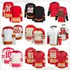 Stitched 2023/24 Hockey Jerseys 10 Jonathan Huberdeau 28 Elias Lindholm 11 Mikael Backlund 25 Jacob Markstrom 88 Andrew Mangiapane 91 Nazem Kadri 55 Noah Hanifin