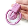 Vibrators BBC Only CD TS Super Small Pussy Vaginal Chastity Cage Devices 4Rings Ladyboy Male Cock Cage Penis Ring Lock BDSM Men'S Sex Toys 231116