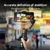 Stabilisateurs Cardan portatif Intelligent AI Suivi du visage Enregistrement vidéo de téléphone portable à 3 axes Stabilisateur de téléphone PTZ Enregistrements de voyage TikTok Foldabl Q231116