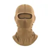 Motorhelmen Volledige gezichtsschaal Ski fietsenkap camouflage Balaclava Winterhek Kop Warmer Tactical Cap Helmet Liner