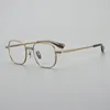 Solglasögon ramar glas ram dtx151 ren titan mäns glasögon fyrkantiga kvinnor trendande optiska glasögon oculos de grau feminino