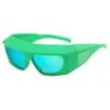 2023 новые модные солнцезащитные очки в стиле стимпанк, индивидуальность Y2K