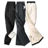 Pantalons pour hommes 7XL hommes hiver chaud épaissir pantalons de survêtement hommes Joggers pantalon polaire décontracté Cargo pantalon mâle imperméable à l'eau thermique pantalon grande taille J231116