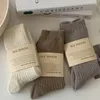 Calzini da donna Calza lunga termica in lana cashmere per indumenti da casa Dormire Addensare caldo equipaggio Autunno Inverno Calcetines Mujer