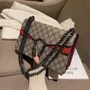Designer Bags Shopping 2023 Womens Bag handbag handbags Limited Style Chain PU Genuine Leather Shoulder Diagonal for women Crossbody bags female Purse Tote