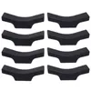 Set di stoviglie Porta bacchette in lega Cucchiaio Forchetta Poggia bacchette Supporto Creativo Cremagliera Coltello Forniture da tavola (Nero)