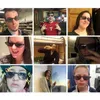 Güneş gözlükleri görünüşte komik gözlükler kadınlar erkekler çokgen marka haydut hayat güneş gözlüğü mozaik eril 8 bit stil piksel güneş cam moda231115