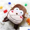 Backpacks Cartoon Kids Plush Mini Garten Schoolbag Animal Backpack Children School Bags Girls Boys 220425 Drop Delivery Baby Materni Dhfhy