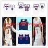 Maglia da basket personalizzata 2021 College Arizona Wildcats Steve Kerr Chase Jeter Ira Lee Devonaire Doutrive Zeke Nnaji Nico Mannion Josh Green