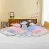 Pass Cute Long Strip Throw Pillow Doll Cute Dolphin Plush Toy Girl Fortsätt Sleep Birthday Present