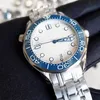 Relógio de cerâmica Bezel Rologio Azul 42mm Homens Mens Relógios Movimento Mecânico Automático Relógio de Luxo Relógios de Pulso Rologio Cerâmica Automática Luxo, Relógio de Pulso RZ