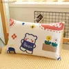 Pillows Four Seasons Soft Skin-friendly Baby Pillowcase Children's Bed Pillowcase Cartoon Baby Pillow 100% Cotton Pillow coverL231116