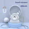 Grzeźby przestrzeni astronauta mini ręcznie cieplejsze przenośne USB szybkie ręce cieplejsze zimowe ogrzewanie nocne światło ciepłe dziecko dwa w jednym grzejnik YQ231116