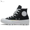 Classic Conversity Sneaker uomo donna scarpe Scarpe di tela Sneaker Scarpe con plateau con fondo spesso Designer Nero Bianco Scarpe Run Star Motion eur35-44 23