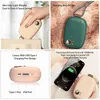 Alan Isıtıcıları 10000mAH Güç Bankası Mini Elektrikli El Sıcak USB Şarj Edilebilir Kış Isıtıcı Ev Dış Mekan Seyahat Kullanışlı Isınma Aracı YQ231116