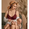 Moderskap intimat gratlin vadderad underwire full sele support mammalagen för gravida kvinnor plus storlek c dd e f g h cup laktation 230414