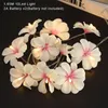 Decorative Objects Figurines Plumeria String Lights Frangipani Gardenia Led Artificial Battery Operated Home Garden Wedding Xmas Party Decor 231115