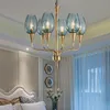 Chandeliers Modern Art Deco Chandelier Living Room Lustre Vintage High Quality El Guest Bedroom Glass Lamp Gold