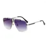 Sunglasses The 2023 Men's Fashion Trend In Ms Sun Glasses Europe And United Box Frameless