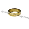 Women Men Ring Engraved Protruded Round Couple Rings With Box