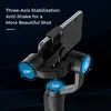 Stabilisatorer 3 Axis Handheld Gimbal Stabilizer med justerbar smarttelefonhållare för iPhone/ Samsung/ Vivo Oppo Redmi Q231116