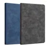 Deli 3340 PU Face Notebook Sheepes Sheepes Style A5 205x143mm 120 Sheets Pen Slip Design Blue Black Tickize Logo متاح