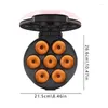 Baking Moulds Mini Doughnut Maker Uiversal Electric Non Stick Donuts Machine Multipurpose Double-sided Cake Pan Kitchen Appliances