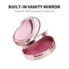 Miroirs compacts Mini miroir de maquillage de voyage portable Boîte de rangement pliable portable Miroir de beauté Outils de maquillage légers et polyvalents 231115