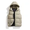 Gilets pour hommes Gilet bouffant à capuche en coton pour hommes Meilleures ventes J231116