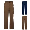 Pantaloni da uomo Pantaloni autunno inverno estivi Pantaloni casual Tute da uomo dritte multitasche per ragazze Pantofole per piedi Cospargere allenamento