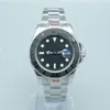 ST9 Watch YACHT Black Sapphire Stainless 42mm Automatic Mechanical Stainless Steel Mens Men Wristwatches Black Dial new