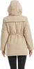 Женское пальто, зимняя куртка средней длины, утепленная теплая куртка из искусственной овечьей шерсти на подкладке, средней длины, большого размера, хлопковая куртка 27RWR