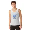 Herrtankstoppar Besaid Aurochs Blitzball Top Training Weight Vest Men's Gym T-shirts Muskulära man Menskläder