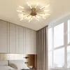 Chandeliers Modern Led For Living Room Bedroom Black/Gold Dining Kitchen Ceiling Indoor Hanging Lamp