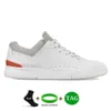 Federer x Shoes The Roger Advantage Triple White Tennis Baskets Clubhouse Almond Sand Femmes Baskets Swiss Engineering Cloud Chaussures de course