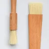 ビーチバターハニーソースベーキングブラシ木製剛毛バーベキューブラシ家庭用キッチンクッキングツール
