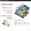 Mens Socks 5 Pairs Novelty Mens Cotton Colorful Pattern Funny Fashion Happy Crew Dress Socks 231116