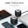 Portable Speakers USB Computer Speaker for Laptop PC Subwoofer Wired Music Player Audio Speakers Deep Bass Sound Loudspeaker Not Bluetooth Speaker