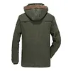 Vestes homme Marque veste d'hiver hommes vêtements d'extérieur coupe-vent militaire fourrure en peluche hommes épaissir polaire Plus 6XL vêtements winter jacket men 231115