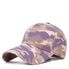 Cappellini da baseball Primavera Estate Moda Off-road Jungle Camouflage Berretto da baseball Uomo e donna Tempo libero all'aperto Cotone Sole Sport Papà