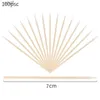 Cotton Swab 100pcs/Bag Disposable Wooden Cotton Swabs Stick Mini Tip Head Cotton Swab Eyebrow Tattoo Makeup Tools Jewelry Clean Sticks BudsL231116