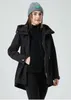 Winterjas Dames 2 stuks Waterdichte Fleece Rijden Windjack Outdoor Warme Gezellige Damesjas 1HD0N