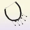 Collier pendentif élégant Colliers Chaîne Bijoux Bijoux Perles Tassel Choker Pendre Couple Collares de Moda 2019 Nouveau L07094105003