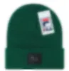 Fashion Designer Hats Brand American FIL Beanies Men's and Women's Beanie Fall/winter Thermal Knit Hat Ski Brand Bonnet Plaid Skull Hat Warm Cap A7