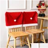 Décorations de Noël Chaise rouge Er pour Noël Drop Livraison Maison Jardin Fête Fournitures Dhcoo