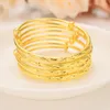 Bangle Dubai For Women Bangles Africa Ball Jewelry Gold Color Bangjangebracelet Ethiopische bruiloft bruid