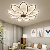 مصباح سقف LED الحديث مصباح Acryl Shade Sequless تعتيم سقف الإضاءة لغرفة المعيشة غرفة النوم