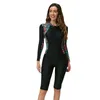 Kobiet stroju kąpielowego UPF 50 Lycra Nurving Suit Nutyjczycy Anti UV One Piece Safa Strażnik Surf Surf Surf Surf Surf Salf Salf