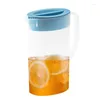 Water Bottles Pitcher Jug Beverage Pitchers Drinking Dispenser Plastic Juice Household Teapot Kettle With Lid For Home