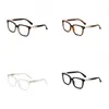 Óculos de sol transparentes para mulheres designer azul preto designer óculos lado oco lentes de sol unissex óculos de sol quadrados distintivos úteis ga026